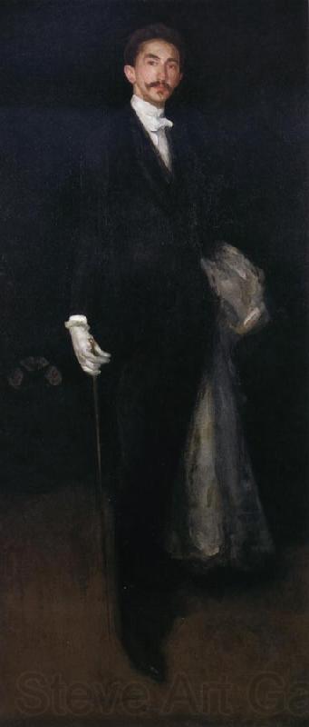 James Abbott McNeil Whistler Robert,Comte de montesquiouiou-Fezensac Norge oil painting art